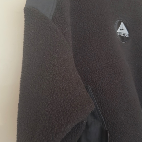 Vintage 90s Nike ACG Balaclava Sherpa Hoodie - Picture 3 of 16